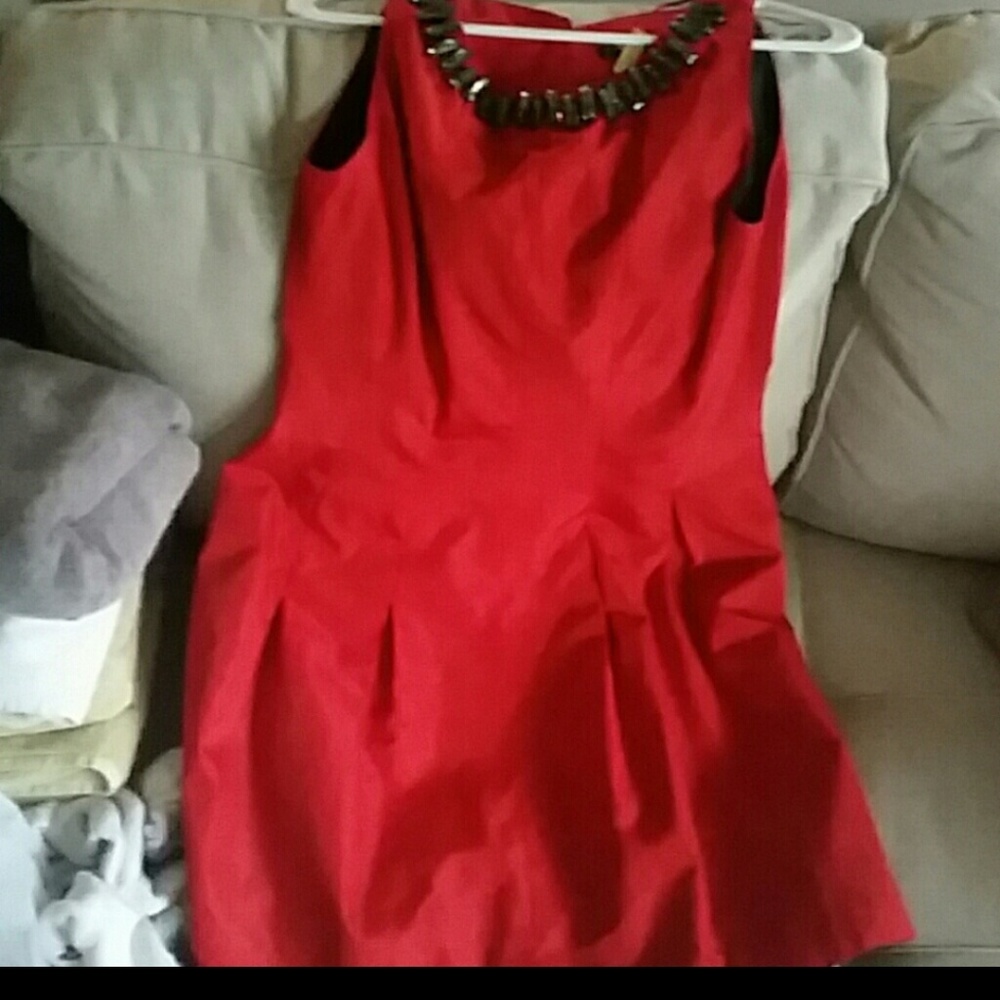 Red dress